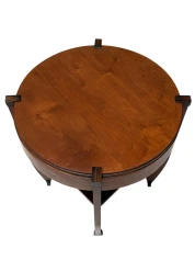 Art Deco Amsterdamse School Coffee Table by J.J. Zijfers Amsterdam, 1920s
